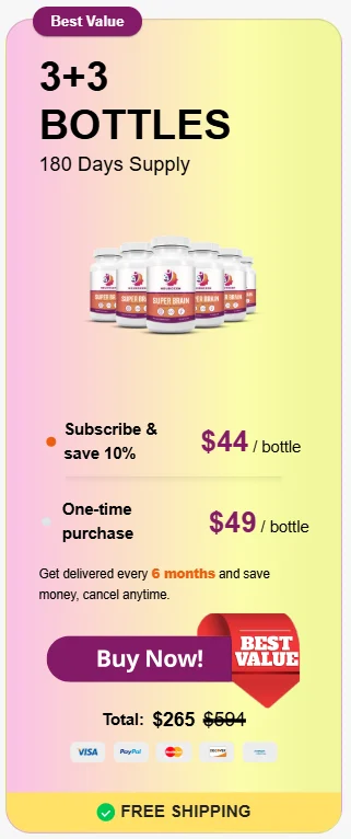 NeuroMax - 6 Bottles